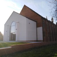 Entrance of the Methodist Church, Higham Ferrers